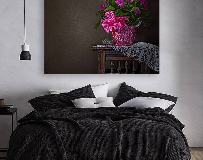 Flowers on an Antique Table by Pisarek Photography