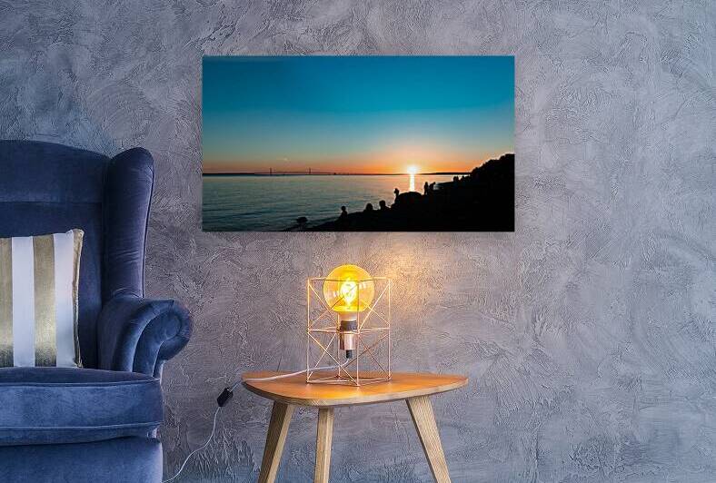 Sunset and the Mackinac Bridge by Pisarek Photography