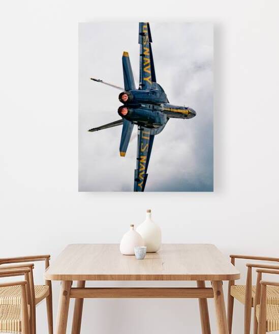 US Navy F-18 Super Hornet - Blue Angels by Pisarek Photography